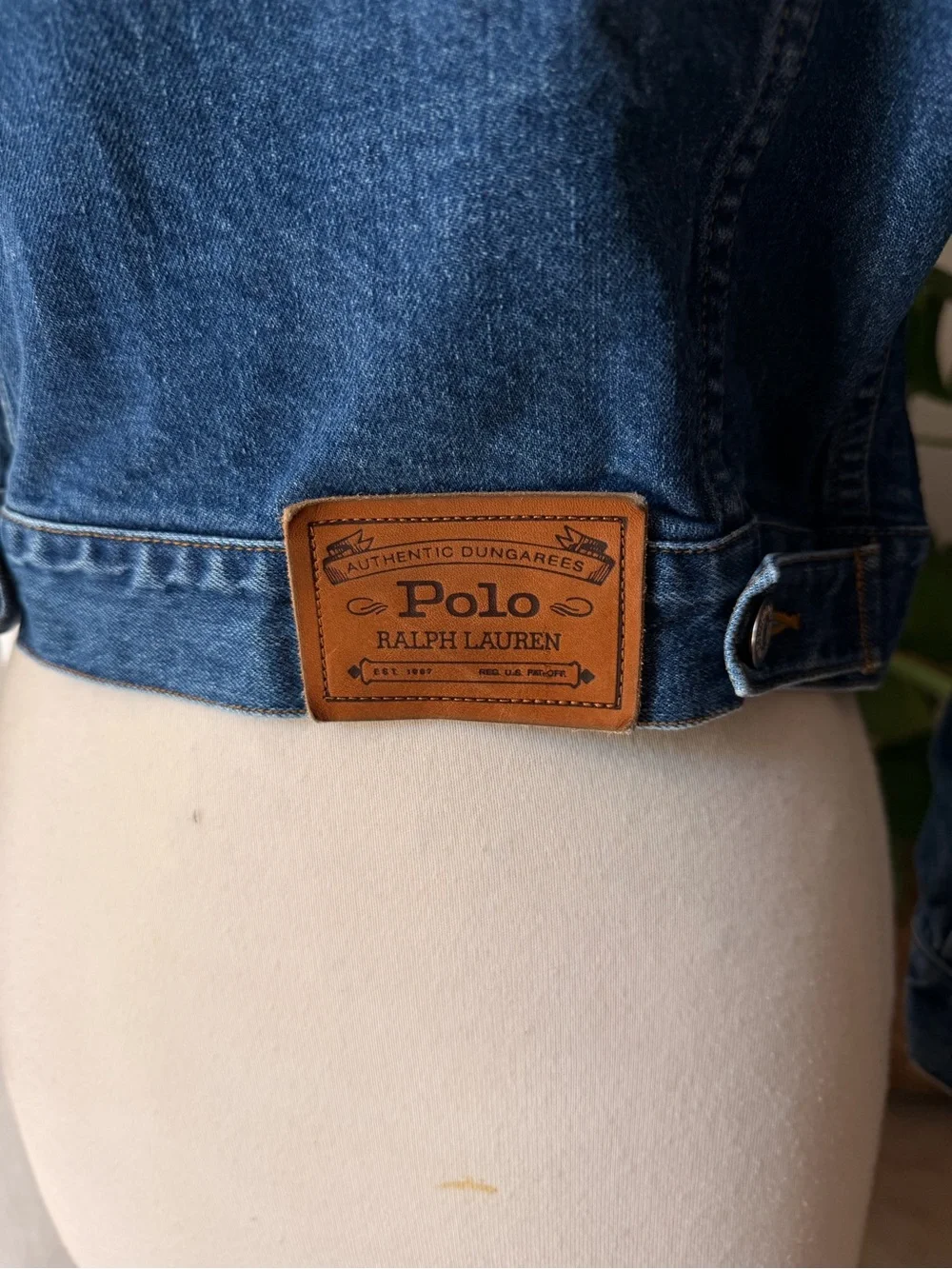 Ralph Lauren Country Polo Denim Jacket Size Small - Picture 4 of 5